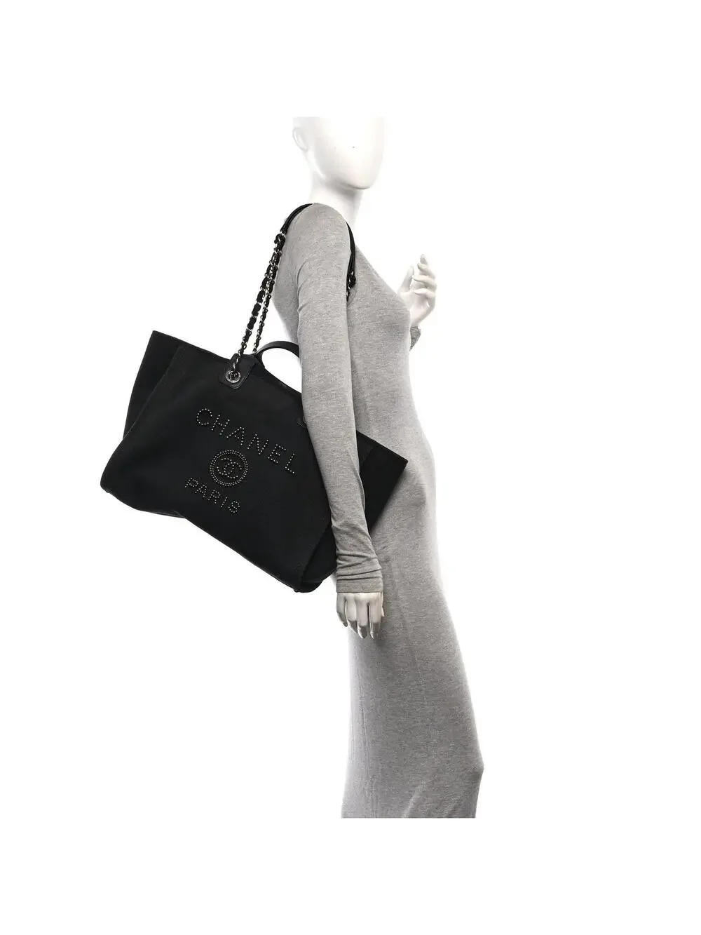 Chanel Canvas Pearl Medium Deauville #343480C33B
